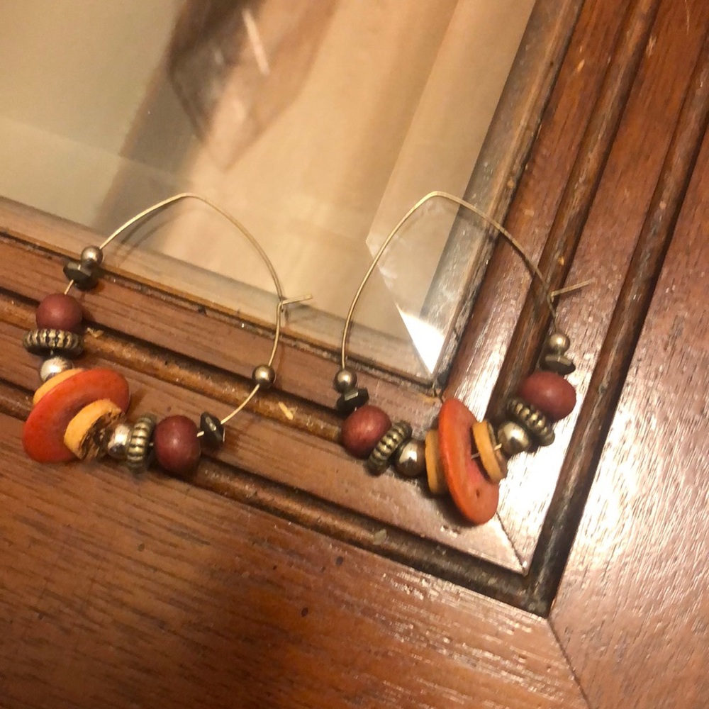 Women preowned Pieced Ear Rings